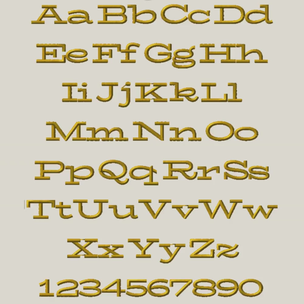 BX Embroidery Font' Sugar Doodle, Scalable 0.5"-5" Native BX Edit