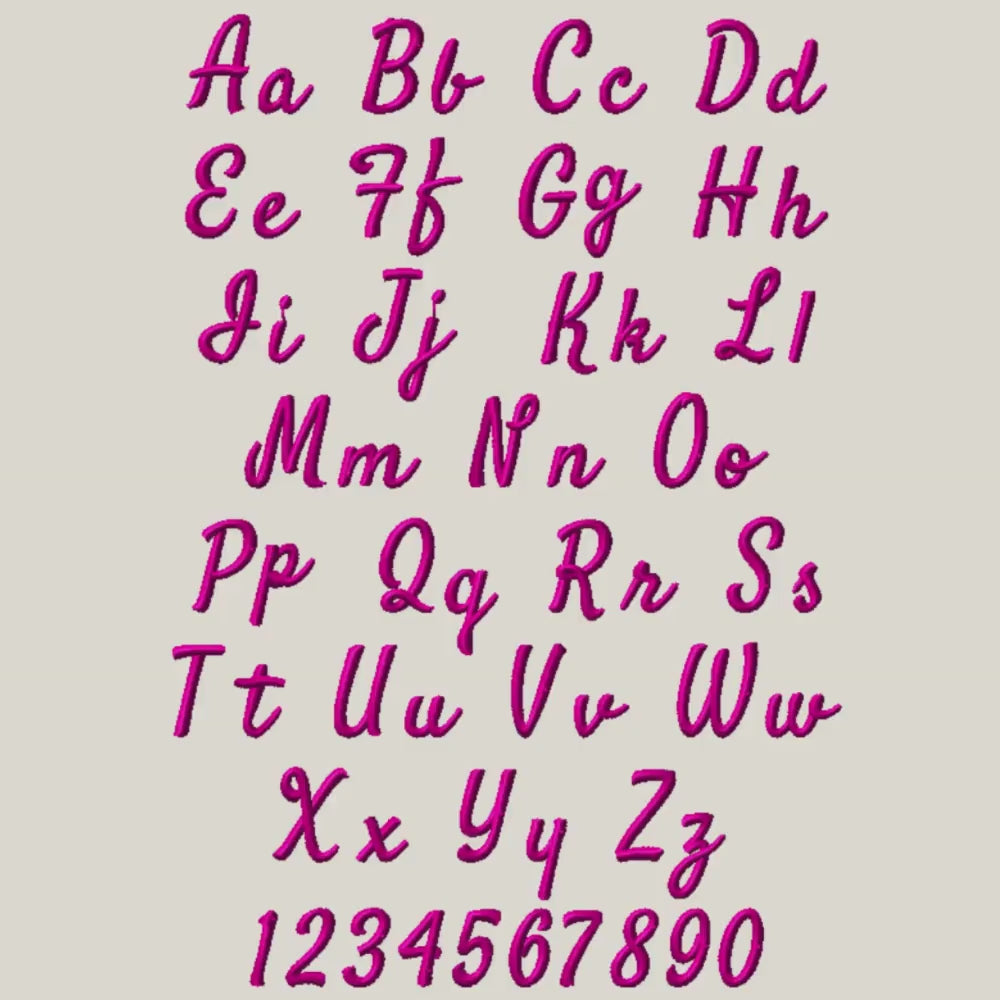 Native Bx Embroidery Font, Coastal Hug BX Font Scalable 13-125mm!