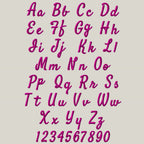 Native Bx Embroidery Font, Coastal Hug BX Font Scalable 13-125mm!