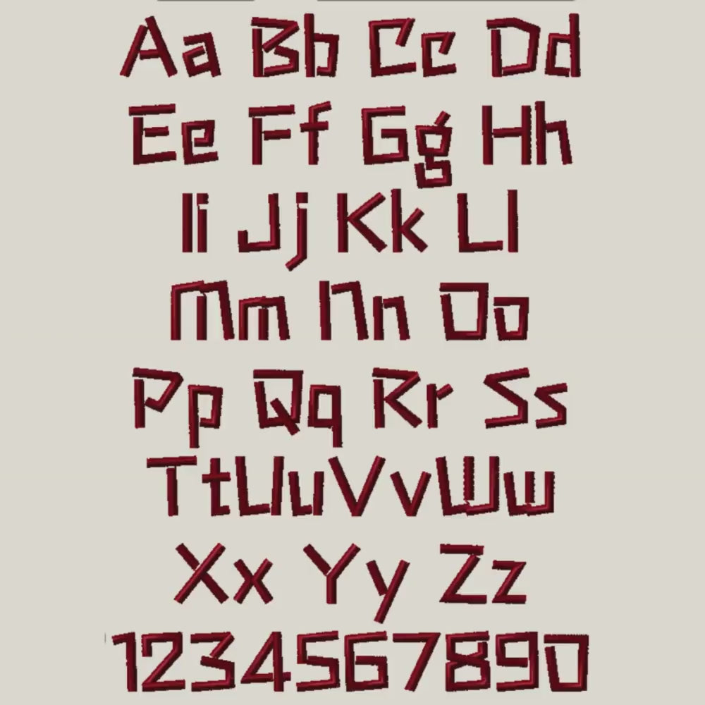 native bx font', Coastal Hug Embroidery BX Font, Resizable 0.5-5in