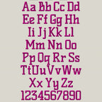 Native BX Font Coastal Hug, Embroidery BX Font, Editable, 13–125mm