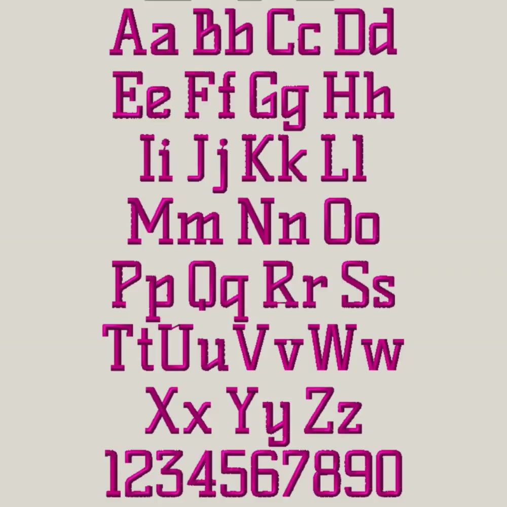 Native BX Font Coastal Hug, Embroidery BX Font, Editable, 13–125mm