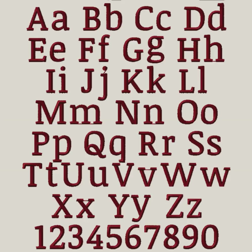 Native BX Font, Coastal Hug Embroidery Font BX, 13-125mm Editable