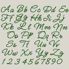 Bx Embroidery Font Coastal Hug Native BX Font 13mm–125mm Editable