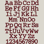 BX Embroidery Font, Coastal Hug BX5 Native 13–125mm, Embrilliance