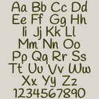 BX Embroidery Font, Coastal Hug BX Native, 13-125mm Scalable Easy
