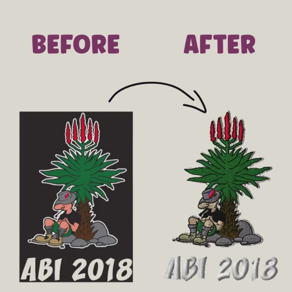 Custom Embroidery Digitizing, Logo & Image Digitize, DST/PES Files