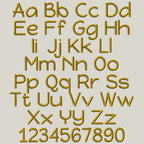 Native BX Embroidery Font, Coastal Hug Script, Edit, 13mm To 125mm