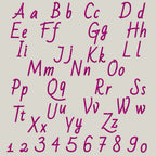 Native BX Embroidery Font Coastal Hug BX5, 13-125mm Editable Plus
