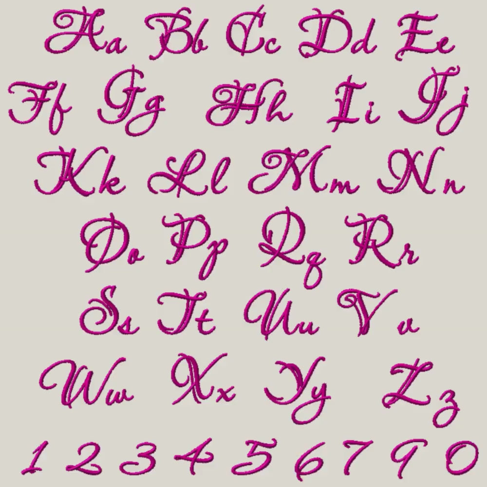Native BX Embroidery Font, Coastal Hug BX Alphabet 13mm–125mm Size