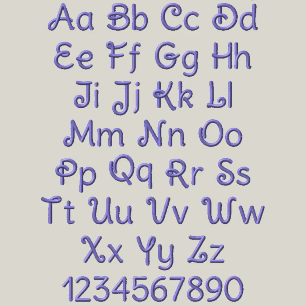 Native Bx Embroidery Font, Coastal Hug BX, Scalable 13mm–125mm Pro