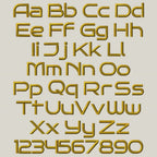 native bx embroidery font Coastal Hug BX Script 13-125mm Editable