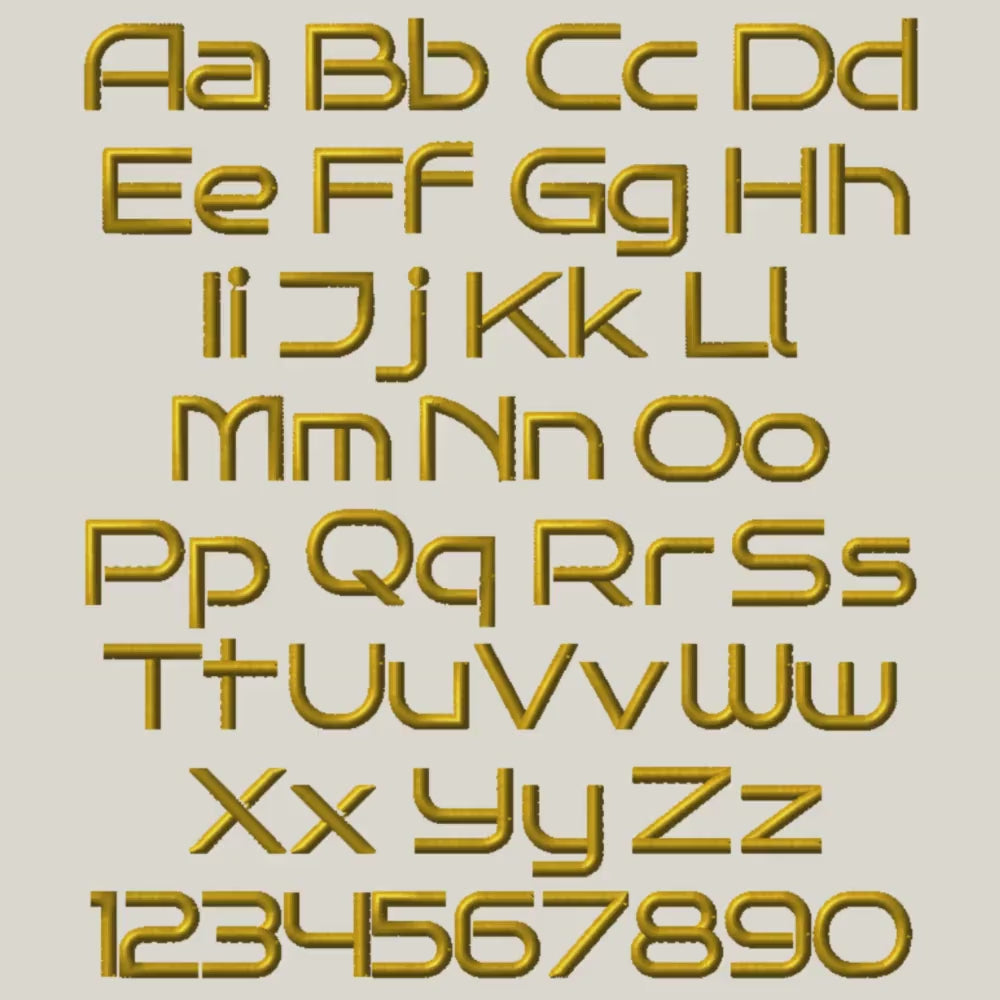 native bx embroidery font Coastal Hug BX Script 13-125mm Editable