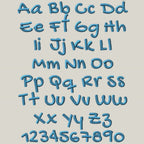Native BX Font, Coastal Hug Embroidery, 13-125mm, Object, Editable