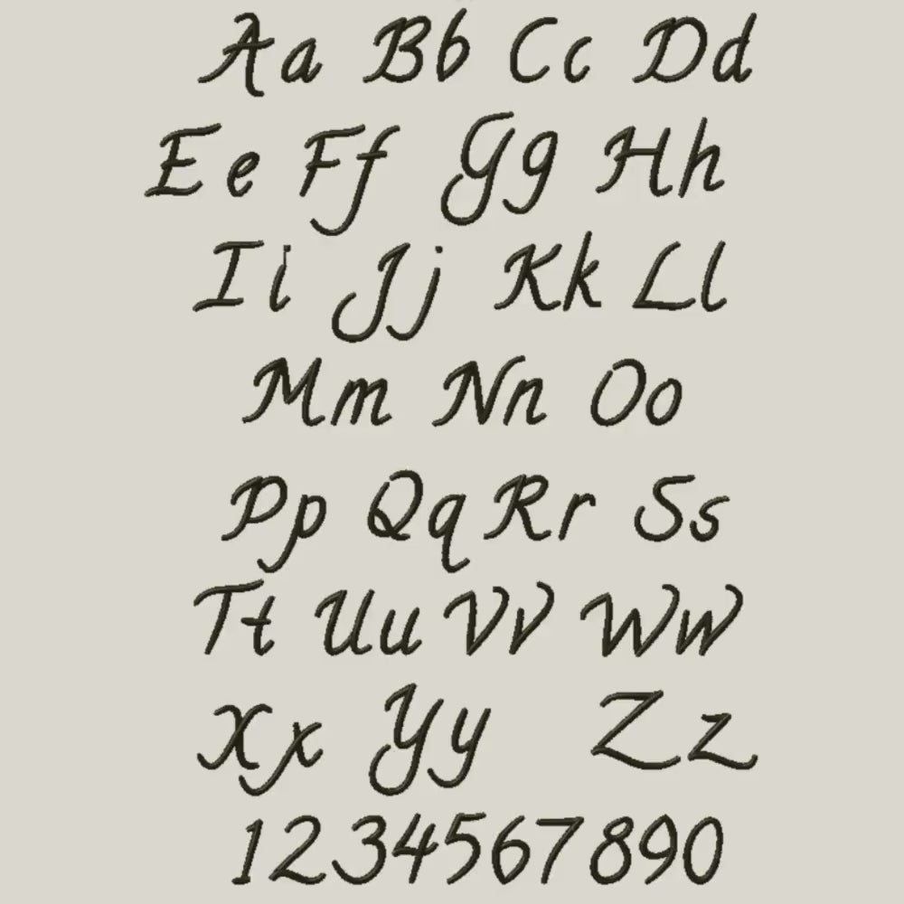 BX Embroidery Font, Coastal Hug Native BX, Embrilliance Compatible