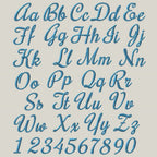 BX Embroidery Font' Coastal Hug BX Font, Embrilliance, 13-125mm
